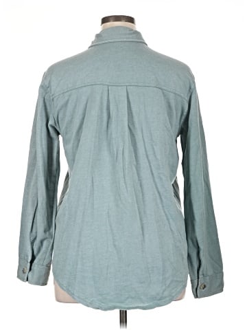Wallflower Long Sleeve Button-Down Shirt (view 2)