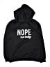 Unbranded 100% Polyester Black Zip Up Hoodie Size 11 - 12 - photo 1