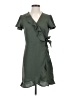 Kazo 100% Polyester Green Casual Dress Size XS - photo 1