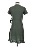 Kazo 100% Polyester Green Casual Dress Size XS - photo 2