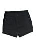 Shein Black Denim Shorts Size S - photo 1