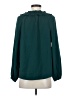 J.Crew 100% Polyester Teal Long Sleeve Blouse Size XS - photo 2