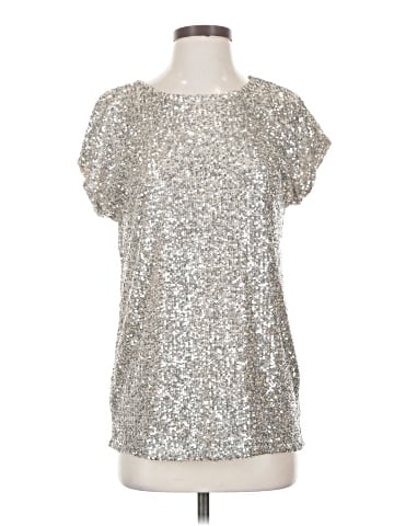 Cable & Gauge Short Sleeve Blouse (view 1)