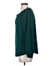 J.Crew 100% Polyester Teal Long Sleeve Blouse Size XS - photo 5