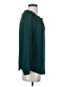 J.Crew 100% Polyester Teal Long Sleeve Blouse Size XS - photo 4