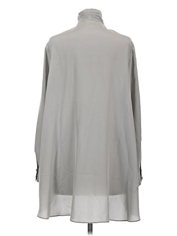 Rachel Zoe Long Sleeve Silk Top (view 2)