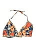 Boden Print Orange Swimsuit Top Size 16 - photo 1