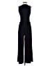 Unbranded 100% Polyester Solid Black Jumpsuit Size M - photo 2