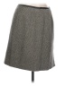 Talbots Chevron-herringbone Gray Wool Skirt Size 10 - photo 1