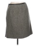 Talbots Chevron-herringbone Gray Wool Skirt Size 10 - photo 2