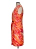 Sandra Darren Print Orange Cocktail Dress Size 12 - photo 5