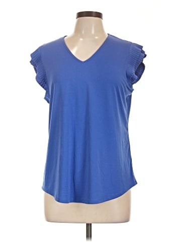 Adrianna Papell Sleeveless T-Shirt (view 1)