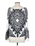 Alice + Olivia 100% Viscose Silver Long Sleeve Blouse Size S - photo 2