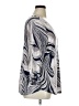 The Limited Marled Blue Silver 3/4 Sleeve T-Shirt Size 1X - photo 4