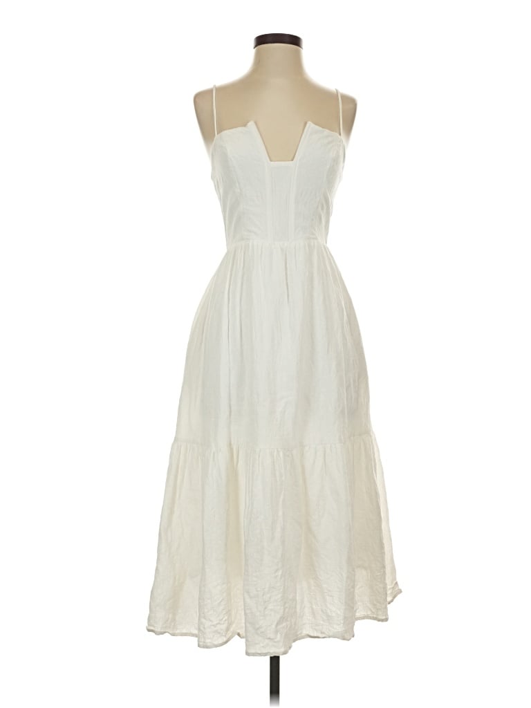 Pre-owned Lulus Cocktail Dress In Ivory