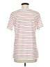 Unbranded Stripes White Short Sleeve T-Shirt Size M - photo 2
