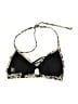 Hurley Animal Print Gold Swimsuit Top Size S - photo 2