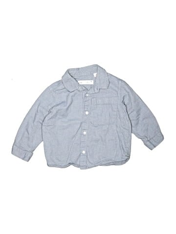 Zara Long Sleeve Button-Down Shirt (view 1)