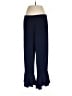 Susan Graver Solid Blue Track Pants Size M - photo 1