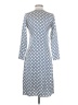 Assorted Brands Polka Dots Blue Casual Dress Size S - photo 2