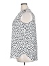 Cure 100% Polyester Polka Dots White Sleeveless Blouse Size 2X - photo 5