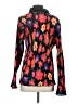 Unbranded Floral Black Long Sleeve Blouse Size 2 - photo 2