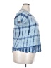 Style&Co 100% Cotton Tie-dye Blue Short Sleeve Top Size 2X - photo 4