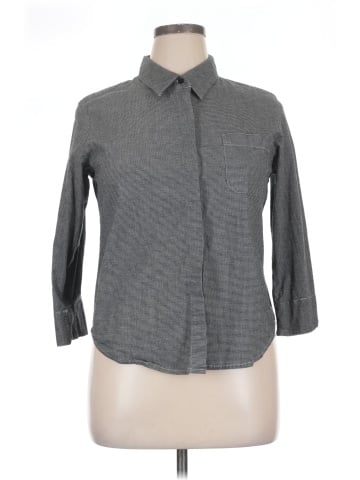 Faded Glory 3/4 Sleeve Button-Down Shirt (view 1)