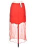 J.Crew 100% Cupro Red Casual Skirt Size XS - photo 2