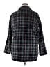 Torrid 100% Polyester Plaid Black Coat Size 2X Plus (2) - photo 2