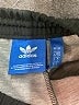 Adidas 100% Polyester Black Track Pants Size L - photo 6