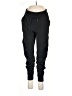 Athleta Solid Black Track Pants Size 10 - photo 1