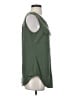 Parallel Skies Green Sleeveless Blouse Size S - photo 4