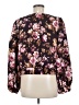 Express 100% Polyester Black Long Sleeve Blouse Size M - photo 2
