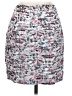 Reiss 100% Polyester Print Gray Casual Skirt Size 2 - photo 2