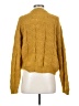 Vero Moda Chevron-herringbone Yellow Pullover Sweater Size S - photo 2