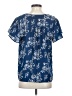 Papermoon 100% Polyester Blue Short Sleeve Blouse Size S - photo 2