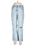 Gap Hearts Blue Jeans Size 30 waist - photo 1