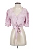Lulus 100% Rayon Pink Short Sleeve Blouse Size S - photo 1