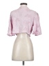 Lulus 100% Rayon Pink Short Sleeve Blouse Size S - photo 2