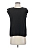 Maison Jules 100% Polyester Black Short Sleeve Top Size S - photo 1