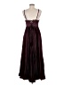 Unbranded 100% Polyester Burgundy Cocktail Dress Size 9 - photo 2
