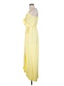 Everly 100% Polyester Yellow Casual Dress Size S - photo 5