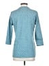 L.L.Bean 100% Cotton Teal 3/4 Sleeve Button-Down Shirt Size S - photo 2