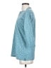 L.L.Bean 100% Cotton Teal 3/4 Sleeve Button-Down Shirt Size S - photo 5