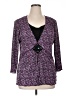 Fashion Bug 100% Polyester Purple Long Sleeve Top Size XL - photo 1