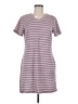 32 Degrees Stripes Gray Casual Dress Size M - photo 1