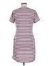 32 Degrees Stripes Gray Casual Dress Size M - photo 2