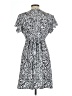 Unbranded Print Silver Casual Dress Size L - photo 2