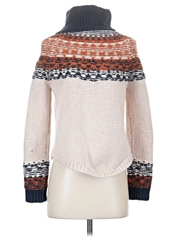 Madewell Brookdale Fair Isle Turtleneck Sweater (view 2)